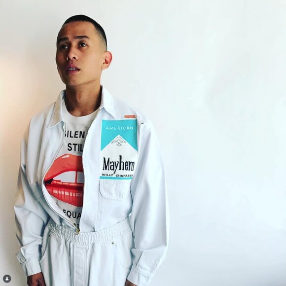 WILLY CHAVARRIA "American Mayhem" Workwear Jacket - RARE - Picture 1 of 13